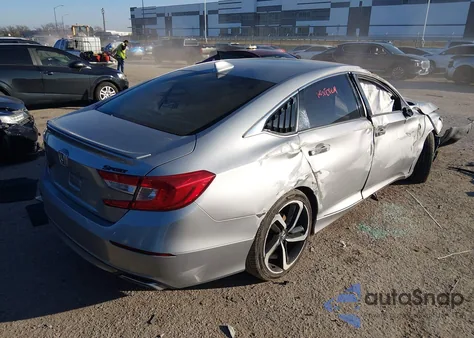 2020 Honda Accord Sport из США, поврежденный, VIN 1HGCV1F37LA097977